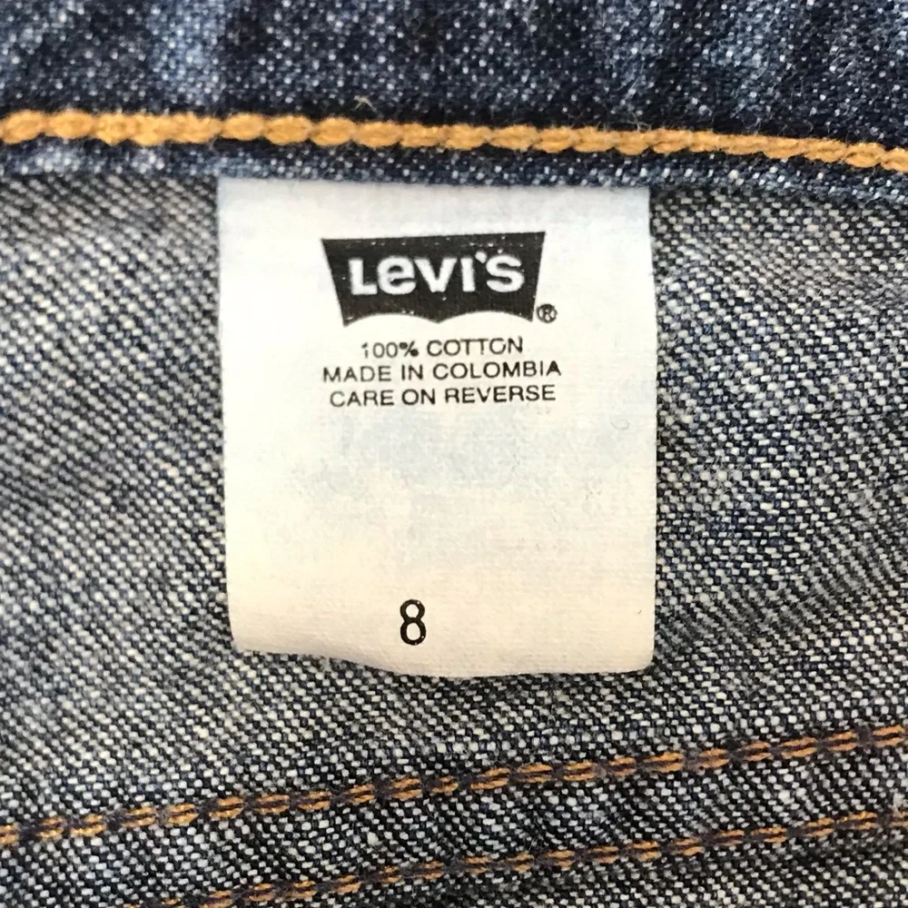 Levi’s kids size 8 Cuffed Blue Jeans